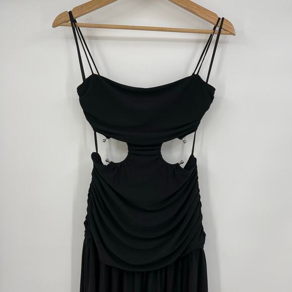 Bec + Bridge | Minx Midi Dress Black Backless Cut Out Maxi 4 - Picture 6 of 13